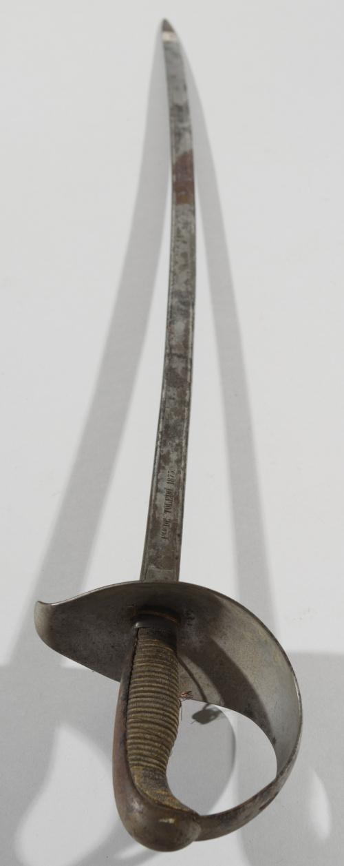 SABLE DE CABALLERIA DE SOLDADO, TOLEDO 1873