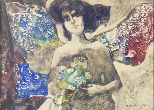 Mujer mariposa, 1970