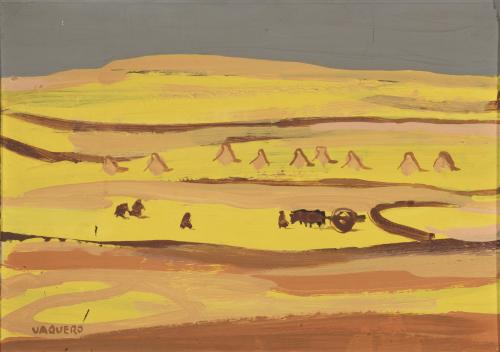 Paisaje en amarillo