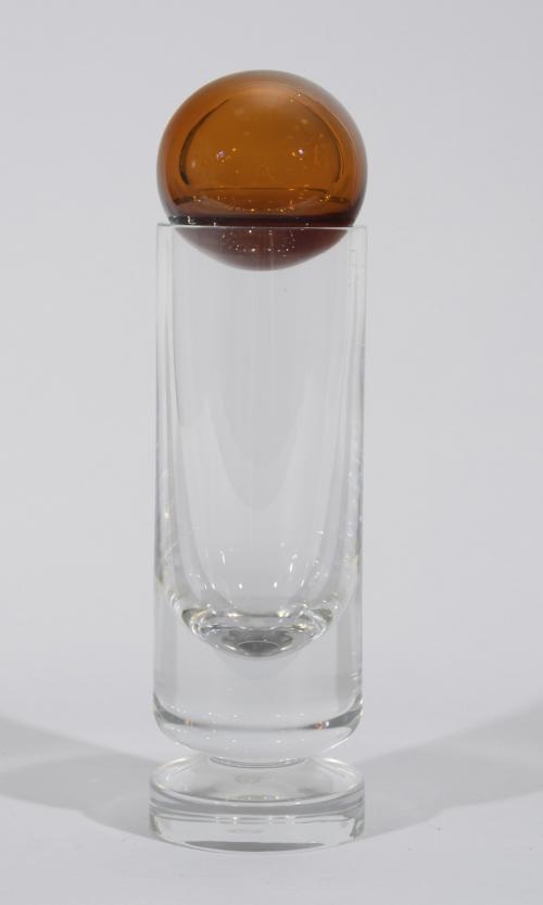 JARRÓN DE CRISTAL DE MURANO