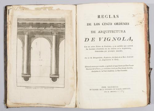 REGLAS DE LOS CINCO ORDENES DE ARQUITECTURA DE VIGNOLA