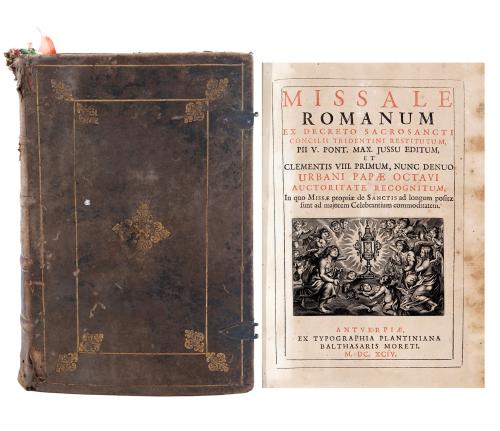 MISSALE ROMANUM, 1694.