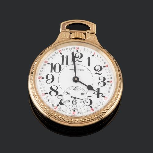 reloj de bolsillo, HAMILTON