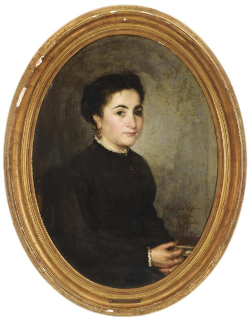 RETRATO DE LA PRIMA DEL PINTOR, 1869