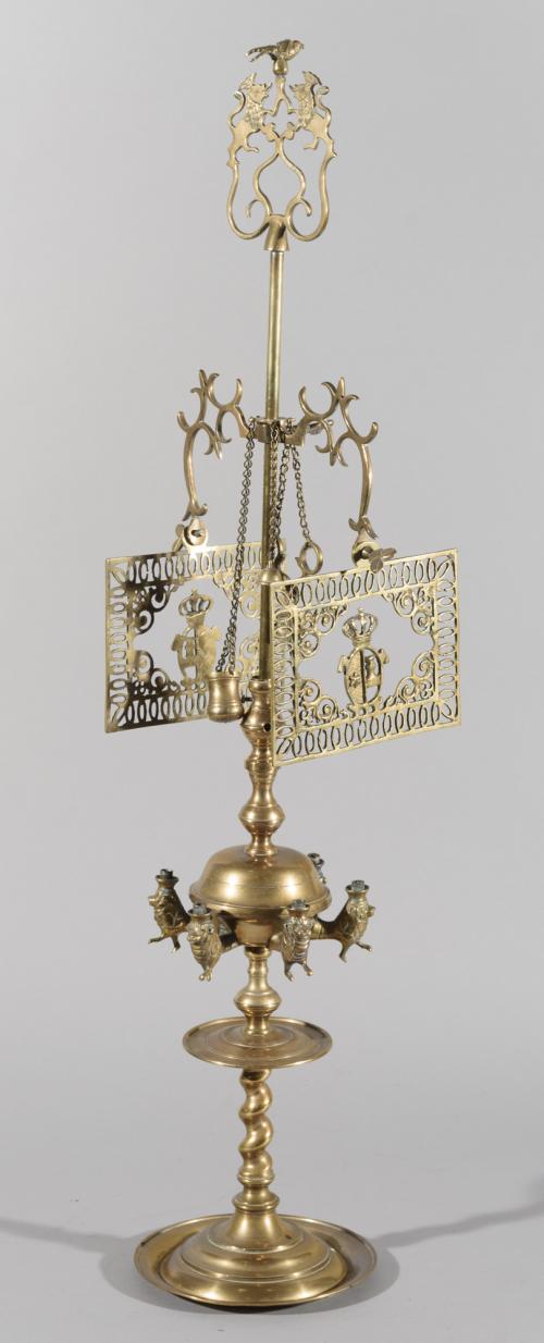 LÁMPARA DE ACEITE PARA CAPILLA, S.XX