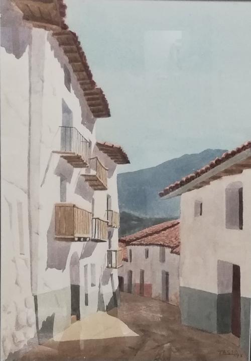 Calle de un pueblo