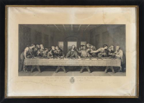 LA ÚLTIMA CENA SEGÚN LEONARDO