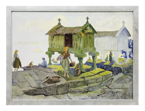 RIAS HORRES DE COMBARRO, PONTEVEDRA, 1957