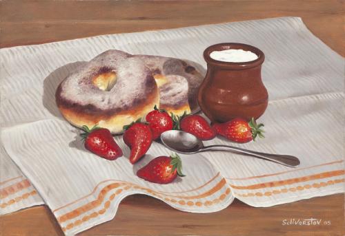 BODEGÓN CON FRESAS