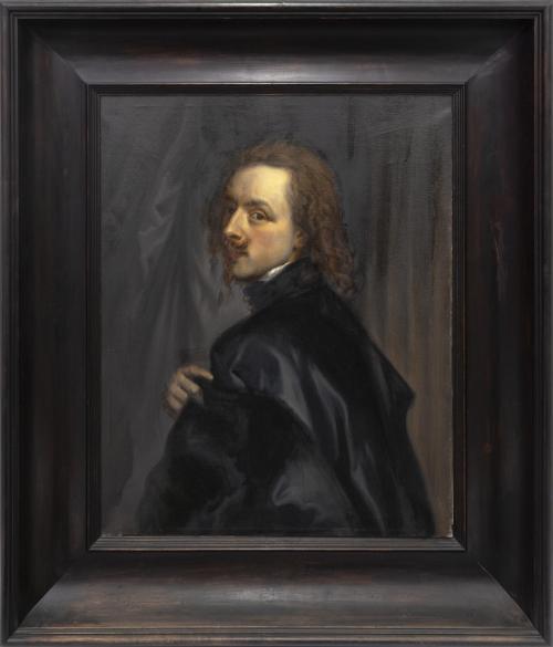 AUTORRETRATO, COPIA DEL ORIGINAL DE ANTON VAN DYCK (1599 - 