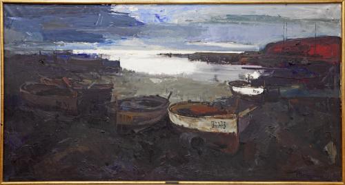 BARCAS EN LA PLAYA