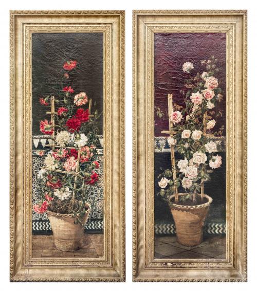 Claveles y rosas