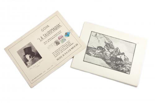 "LA TAUROMAQUIA" EDICIÓN HOMENAJE AL INSIGNIE PINTOR EN EL