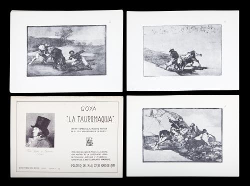 33 ilustraciones de "La tauromaquia". 1978
