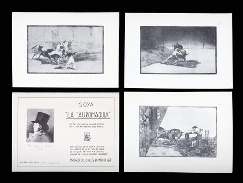 33 ilustraciones de "La tauromaquia". 1978