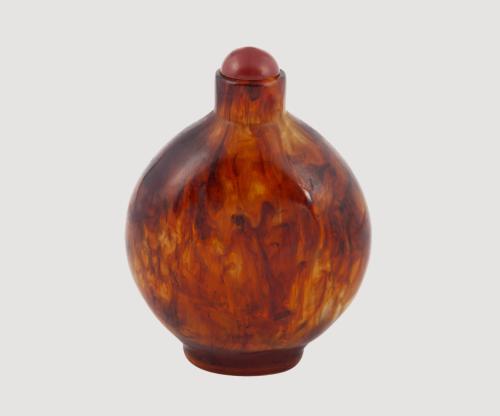 ANTIGUA BOTELLA DE RAPÉ CON TAPÓN, CHINA