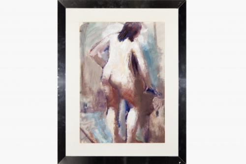 DESNUDO FEMENINO DE ESPALDAS, 1973