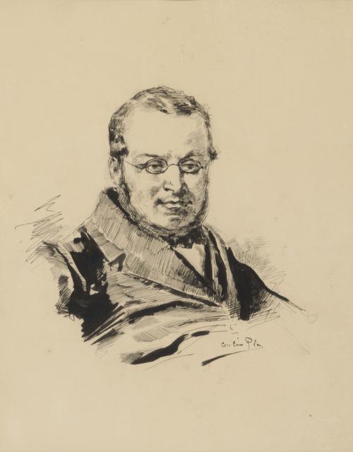 RETRATO DEL CONDE DE CAVOUR