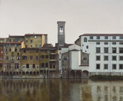 ATARDECER EN EL ARNO, 1977