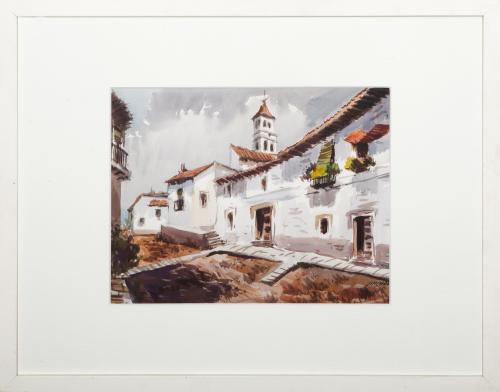 VISTA DE UN PUEBLO