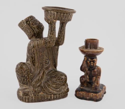 CONJUNTO DE CANDELERO Y FIGURA SIGUIENDO MODELOS DE LA DINA