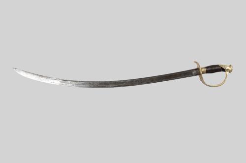 SABLE DE OFICIAL DE CUERPO DE CABALLERÍA ESPAÑOLA , HOJA DE