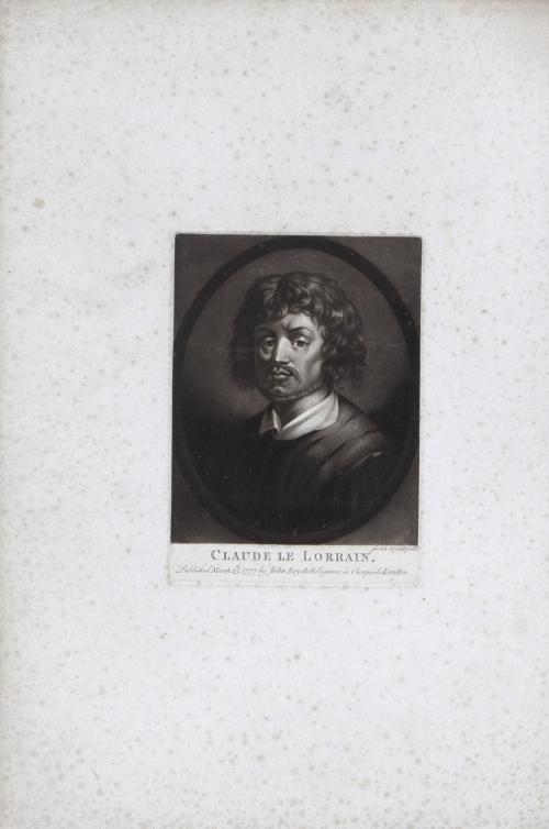 RETRATO EN ÓVALO DE CLAUDE DE LORRAIN,