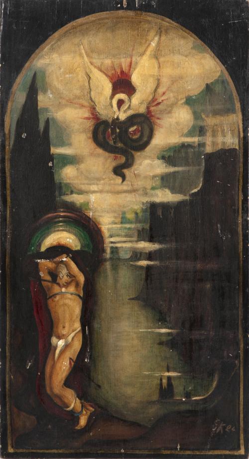 SAN SEBASTIÁN, FIRMA ILEGIBLE, 1924