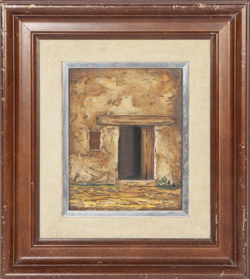PUERTA, FIRMADO ARRIBAS