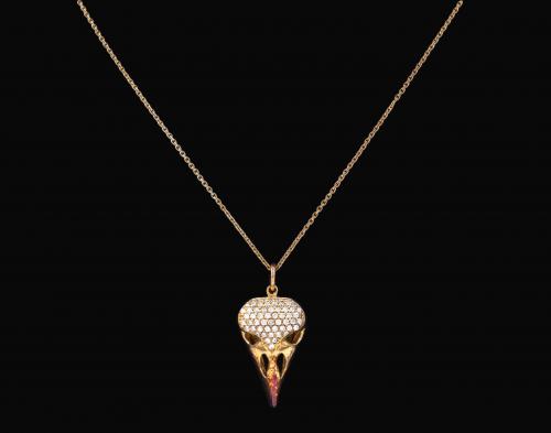 Colgante con cadena
