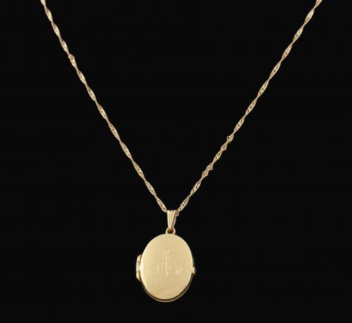 Colgante con cadena
