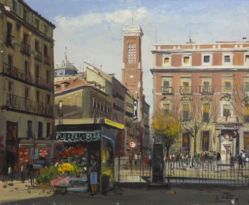 PLAZA DE JACINTO BENAVENTE, MADRID