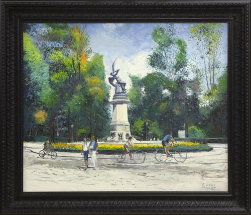EL ÁNGEL CAÍDO, PARQUE DEL RETIRO, MADRID