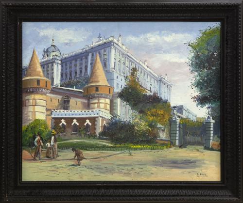 PASEO DE SAN VICENTE Y PALACIO REAL, HACIA 1905