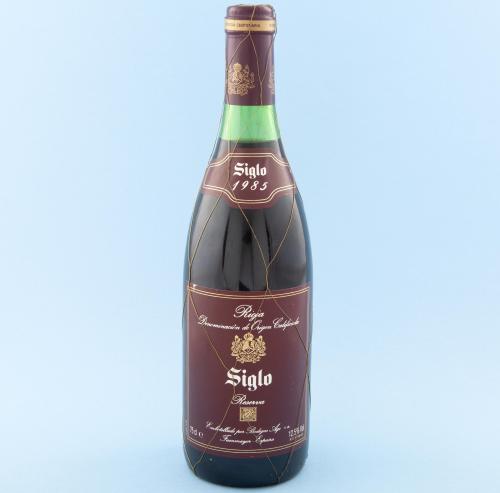 VINO DE RIOJA, SIGLO. RESERVA, 1985