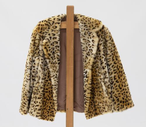 ABRIGO DE MUJER, IMITACIÓN LINCE