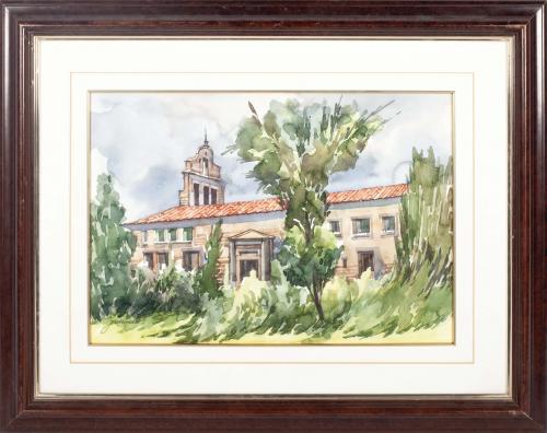 VISTA CON IGLESIA