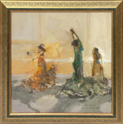 ESTUDIO DE DAMA ESPAÑOLA