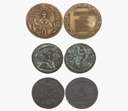 TRES MEDALLAS EN BRONCE 