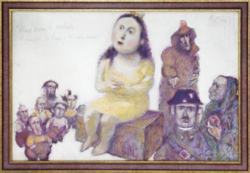 BLANCANIEVES, LA MADRASTRA, EL PRÍNCIPE, LA BRUJA Y LOS SIE