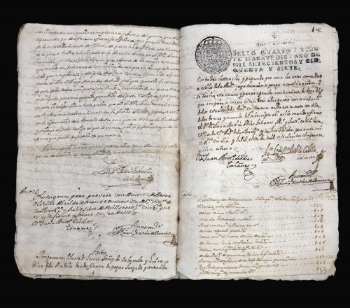 LEGAJO CORRESPONDIENTE A LA ACUSACIÓN CRIMINAL DEL AÑO 1757