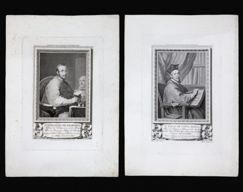 D.BERNARDO DE BALBUENA Y D.PABLO DE SANTA MARÍA