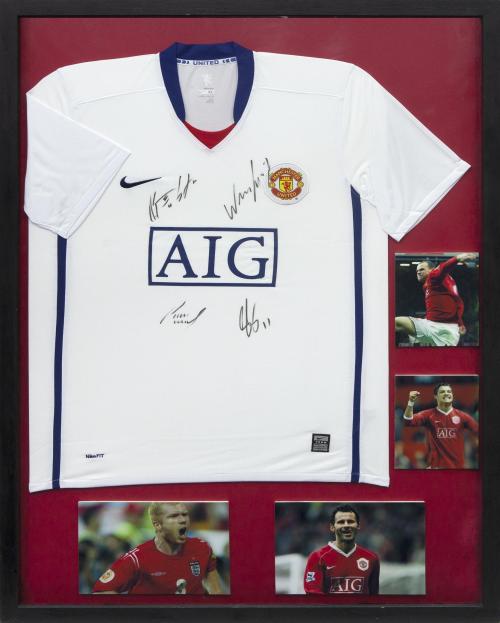 CAMISETA DEL MANCHESTER UNITED, TEMPORADA 2008-2009