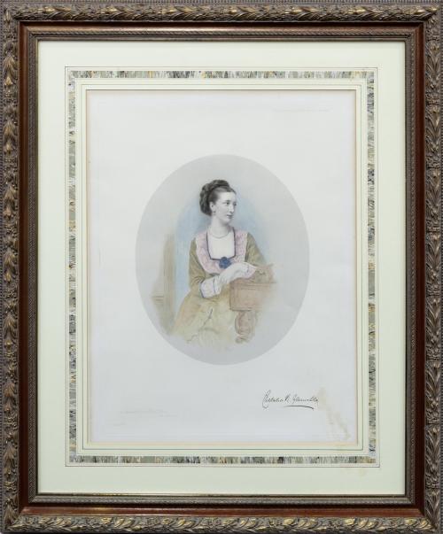 LADIES OF THE COURT OF QUEEN VICTORIA, 1872