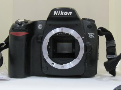 Cámara de fotos, NIKON, D80