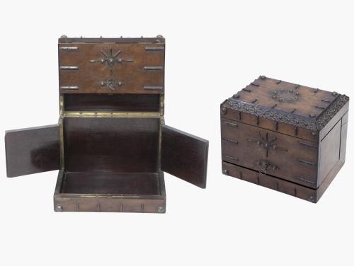 CAJA LICORERA EN MADERA DE CHOPO 