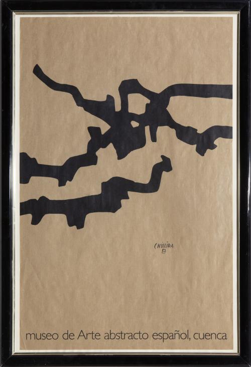 CARTEL MUSEO DE ARTE ABSTRACTO DE CUENCA 