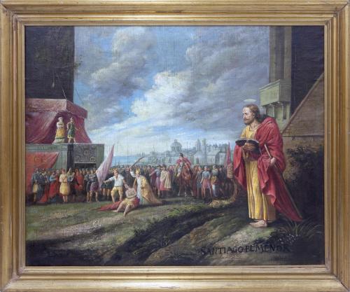 MARTIRIO Y MUERTE DE SANTIAGO EL MENOR