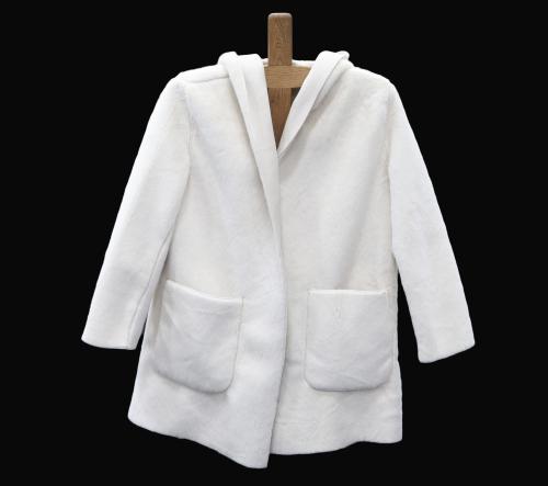CHAQUETA DE MUJER REVERSIBLE EN BEIGE