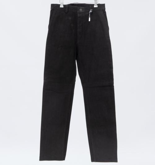 PANTALÓN DE MUJER EN ANTE COLOR MARRÓN